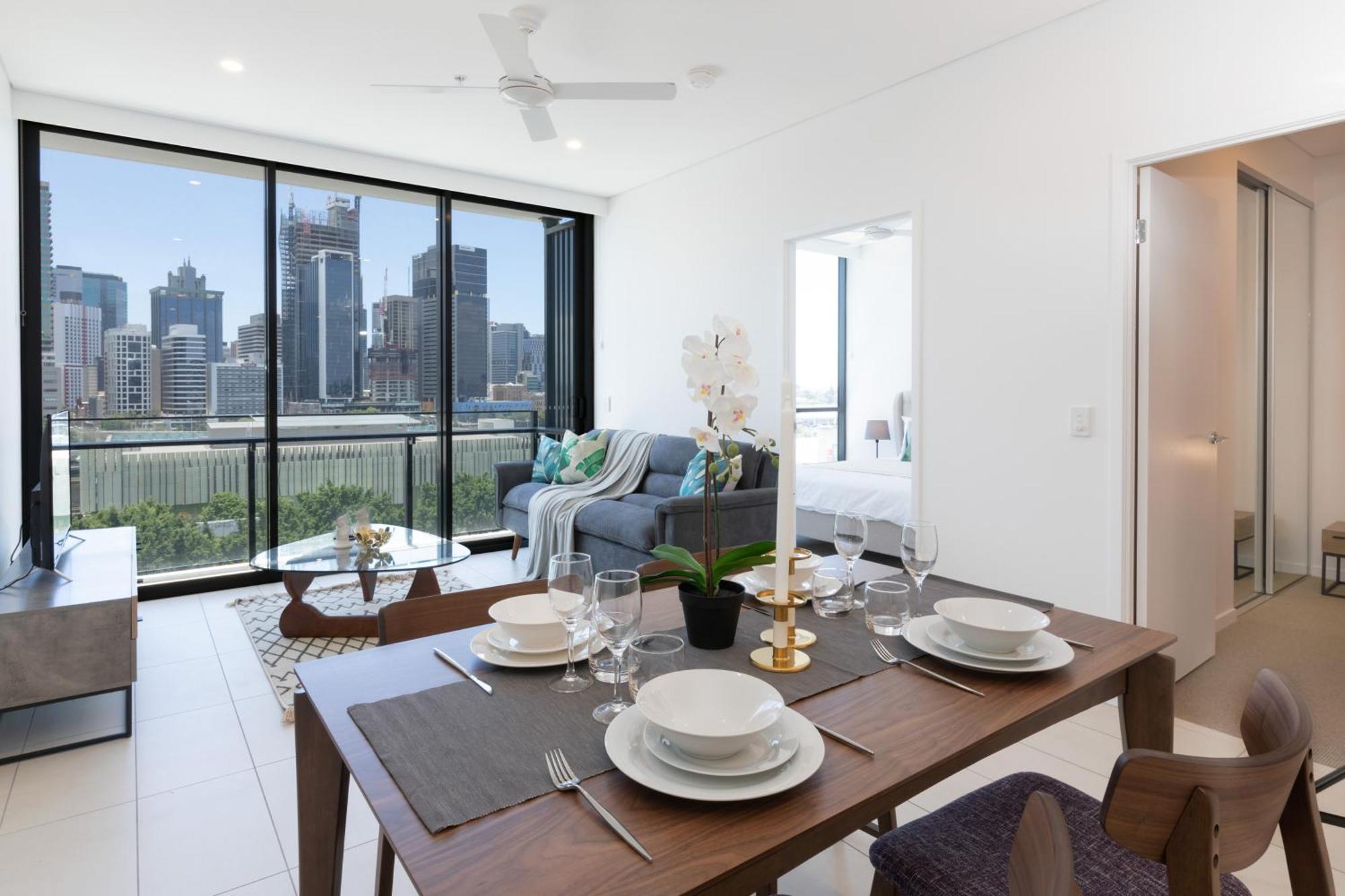 Airtrip Apartment On Hope Street 布里斯班 外观 照片